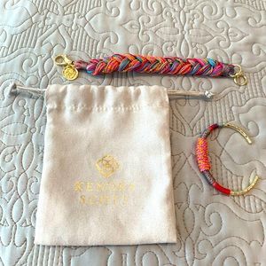 Kendra Scott multicolored bracelet set